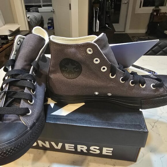 Converse - Chuck Taylor All Star High Top Shoes (A10511C) mens Size 10 NEW BLACK - Picture 2 of 13